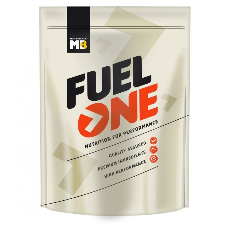 MuscleBlaze Fuel One Mass Gainer Immunity+ (Chocolate, 750 g / 1.6 lb, 15 Servings)