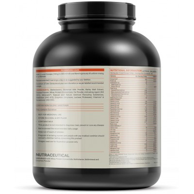 MuscleBlaze Fuel One Weight Gainer (Chocolate, 3 kg / 6.6 lb, 30 Servings)