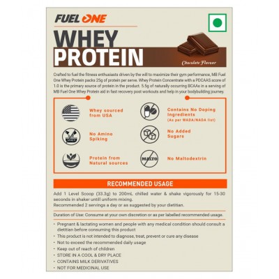 MuscleBlaze Fuel One Whey Protein 1 kg