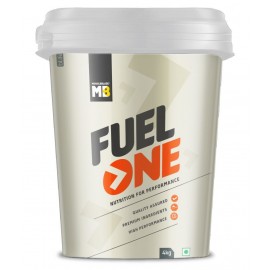MuscleBlaze Fuel One Whey Protein, 24 g Protein, 5.29 BCAA, 4.2 g Glutamic Acid (Chocolate, 4 kg / 8.8 lb, 121 Servings)