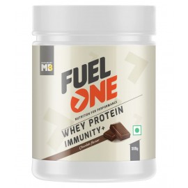 MuscleBlaze Fuel One Whey Protein, 24 g Protein, 5.29 BCAA, 4.2 g Glutamic Acid (Chocolate, 500 g / 1.1 lb, 15 Servings)
