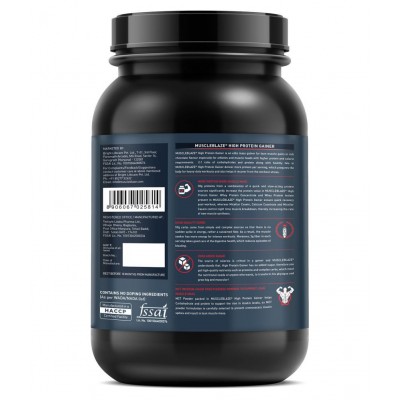 MuscleBlaze High Protein Lean Mass Gainer (Chocolate, 2.2 lb / 1 Kg)