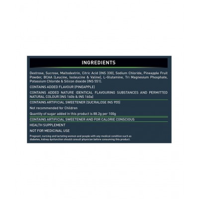 MuscleBlaze Isotonic Instant Energy Formula, 1 Kg/ 2.2 lb Pineapple