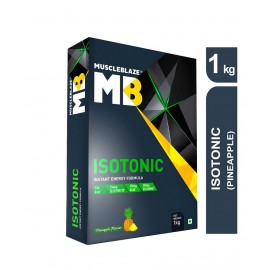 MuscleBlaze Isotonic Instant Energy Formula, 1 Kg/ 2.2 lb Pineapple