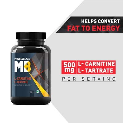 MuscleBlaze L-Carnitine L-Tartrate, 120 capsules