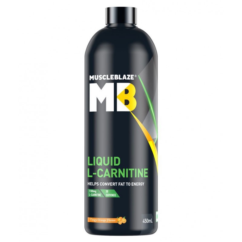 MuscleBlaze Liquid L-Carnitine, Helps Convert Fat into Energy (Tangy Orange, 450 ml) MuscleBlaze Liquid L-Carnitine, Helps Convert Fat into Energy (Tangy Orange, 450 ml)