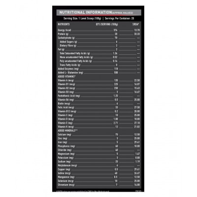 MuscleBlaze Mass Gainer XXL (Chocolate, 2 kg / 4.4 lb, 20 Servings)