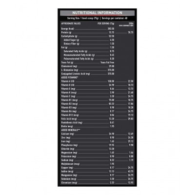 MuscleBlaze Mass Gainer XXL (Vanilla, 3 kg / 6.6 lb, 30 Servings)