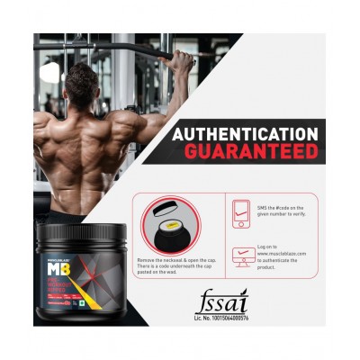 MuscleBlaze Pre Workout Ripped, 4000 mg Citrulline & L-Arginine, 500 mg L-Carnitine (Raspberry Lemonade, 250 g, 27 Servings)