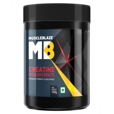 MuscleBlaze Raw Whey 80% with Digestive Enzymes, Unflavoured, 1 kg / 2.2 lb with Creatine Monohydrate, Unflavoured, 100 g / 0.22 lb (Combo Pack)