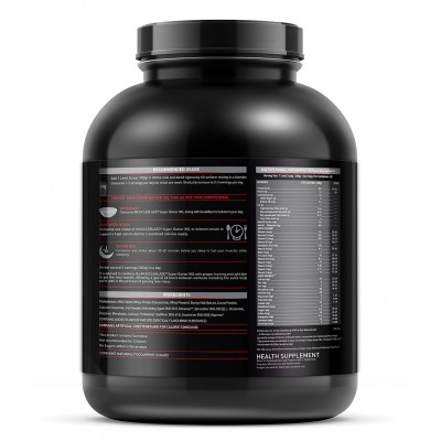 MuscleBlaze Super Gainer XXL, For Muscle Mass Gain (Chocolate, 3 kg / 6.6 lb, 30 Servings)