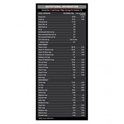 MuscleBlaze Super Gainer XXL, For Muscle Mass Gain (Cookies & Cream, 3 kg / 6.6 lb, 30 Servings)