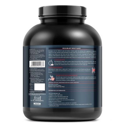 MuscleBlaze Weight Gainer with Added Digezyme (Chocolate, 3 kg / 6.6 lb, 30 Servings)