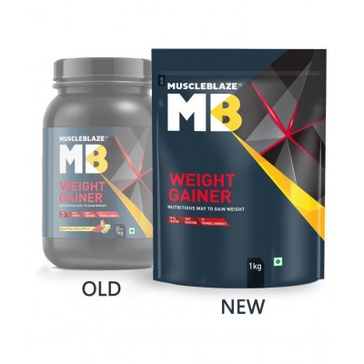 MuscleBlaze Weight Gainer with Added Digezyme (Kesar Pista Badam, 1 kg / 2.2 lb, 10 Servings) MuscleBlaze Weight Gainer with Added Digezyme (Kesar Pista Badam, 1 kg / 2.2 lb, 10 Servings)