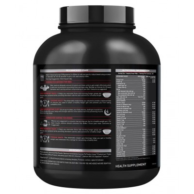 MuscleBlaze Weight Gainer with Added Digezyme (Kesar Pista Badam, 3 kg / 6.6 lb, 30 Servings)