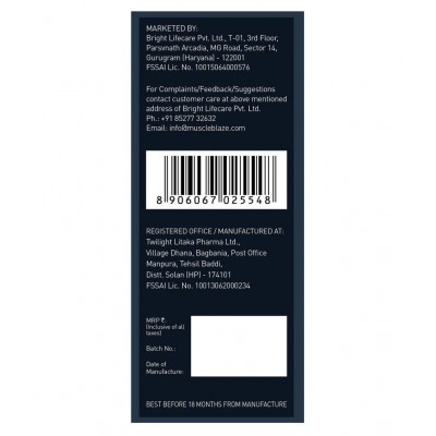 MuscleBlaze Weight Gainer with Added Digezyme (Kesar Pista Badam, 3 kg / 6.6 lb, 30 Servings)