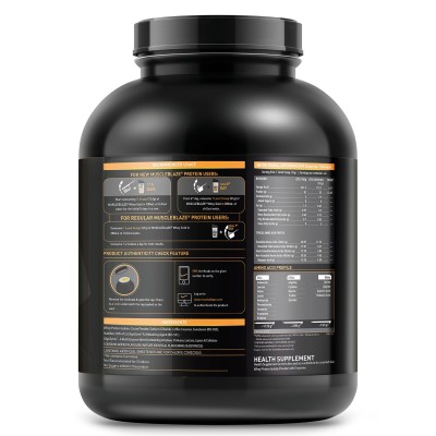 MuscleBlaze Whey Gold, 100% Whey Protein Isolate, Labdoor USA Certified (Dark Choco Passion, 2 kg / 4.4 lb, 66 Servings)