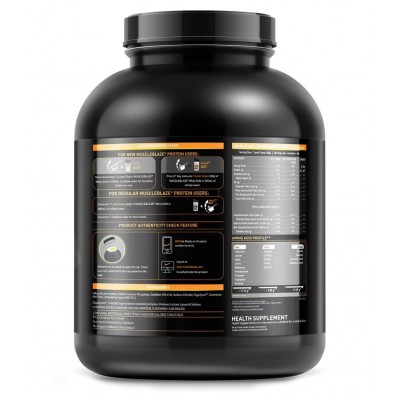 MuscleBlaze Whey Gold, 100% Whey Protein Isolate, Labdoor USA Certified (Gourmet Vanilla, 2 kg / 4.4 lb, 66 Servings)