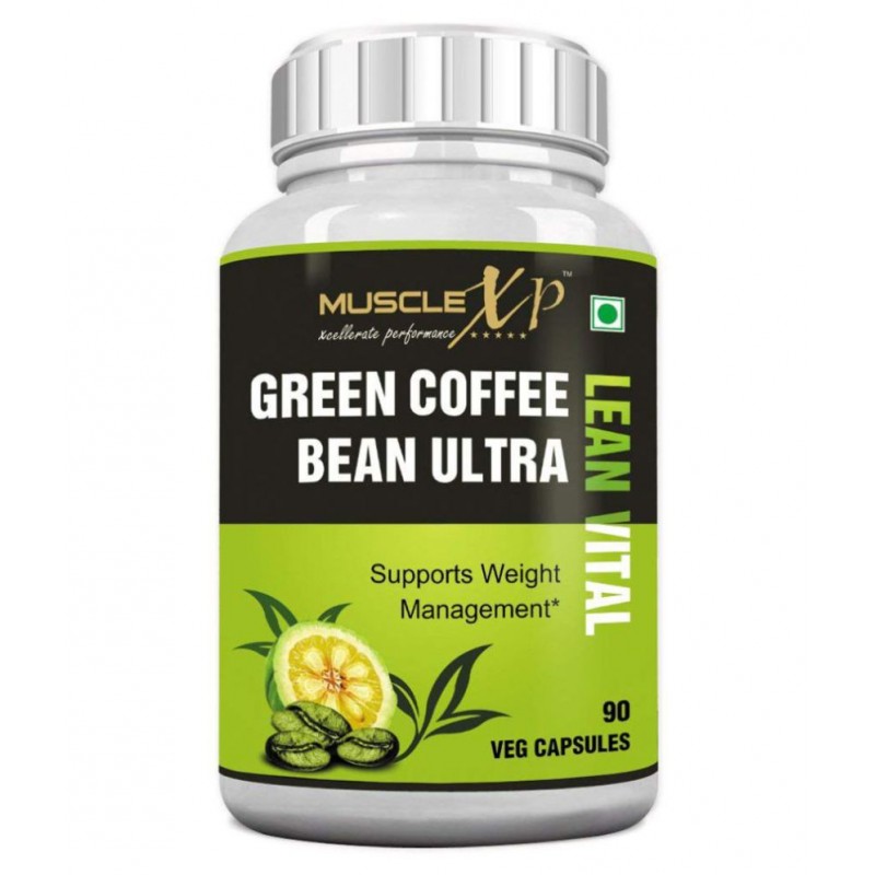 MuscleXP Green Coffee Bean Ultra Lean Vital 90 no.s Unflavoured