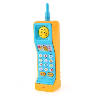 Musical Mobile Phone Toy with Colourful Lights and Sound Effects