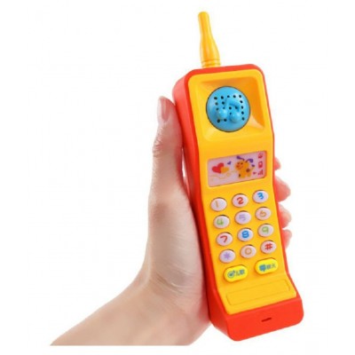 Musical Mobile Phone Toy with Colourful Lights and Sound Effects