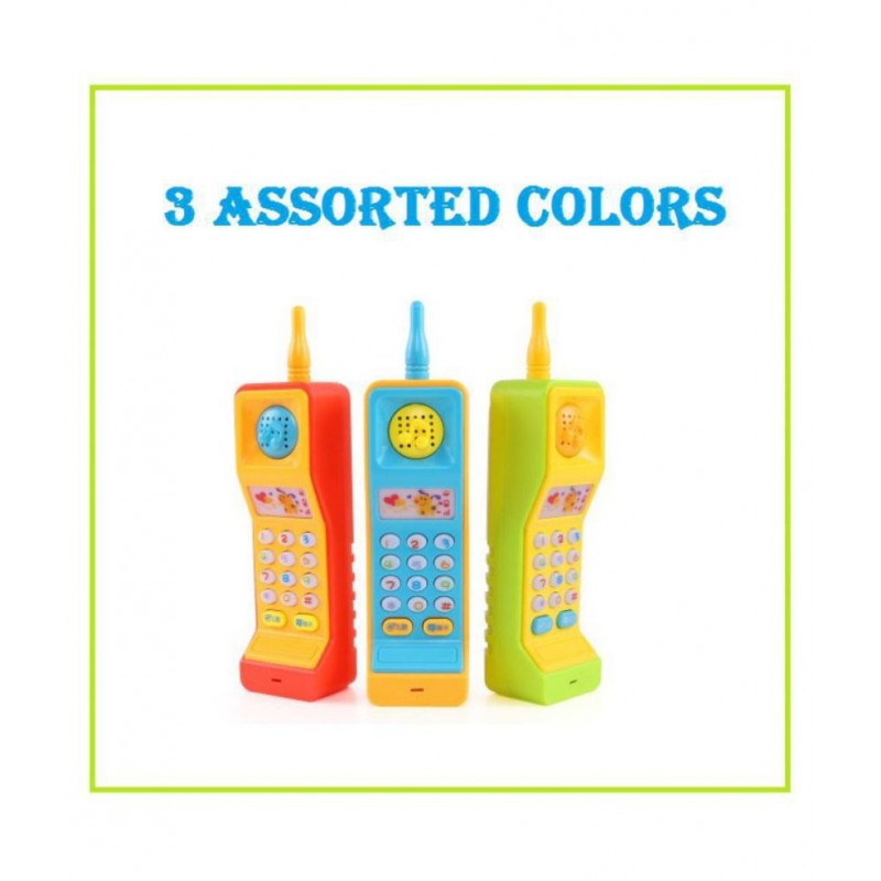 Musical Mobile Phone Toy with Colourful Lights and Sound Effects