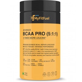 MyFitFuel Advance BCAA Pro (5:1:1), 5 Times Leucine +11 More 100 gm