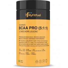 MyFitFuel Advance BCAA Pro (5:1:1), 5 Times Leucine +11 More 100 gm