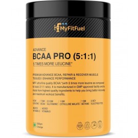 MyFitFuel Advance BCAA Pro (5:1:1), 5 Times Leucine +11 More 200 gm
