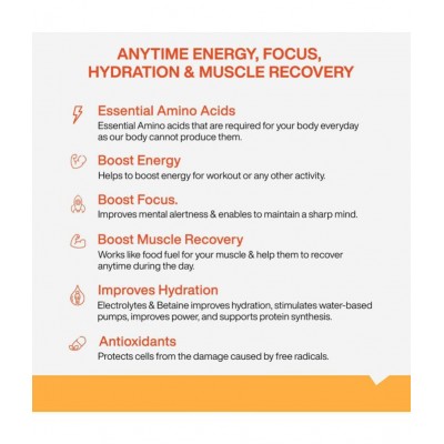 MyFitFuel Anytime EAA Energy (Essential Amino Lean Hydra) 200 gm