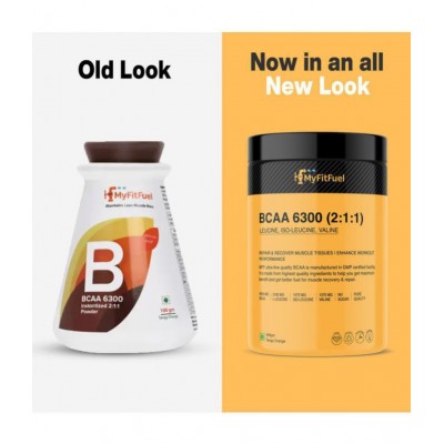 MyFitFuel BCAA 6300 2:1:1 (200 gm) Tangy Orange 200 gm
