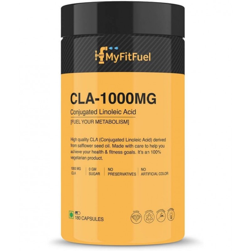 MyFitFuel CLA 1000mg, Weight Management For Men & Women 180 no.s Fat Burner Capsule