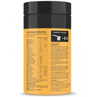 MyFitFuel Essential Amino Acid 100g, Tangy Orange 100 gm