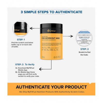 MyFitFuel Essential Amino Acid 100g, Tangy Orange 100 gm