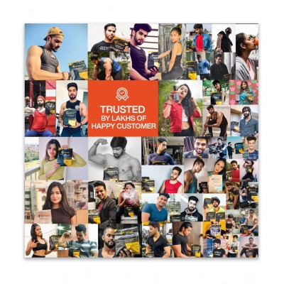 MyFitFuel High Protein Mass Gainer 2 kg, Vanilla Crème 2 kg Mass Gainer Powder Pack of 2