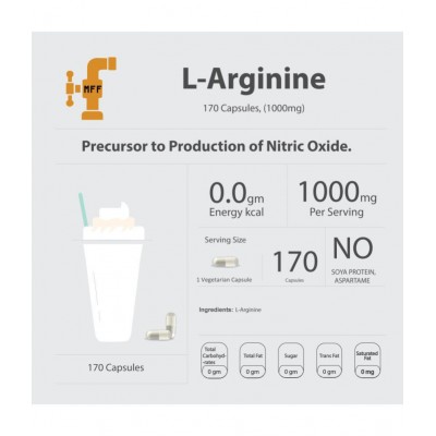MyFitFuel L-Arginine (2000 mg) 180 no.s