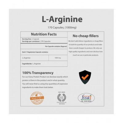 MyFitFuel L-Arginine (2000 mg) 180 no.s
