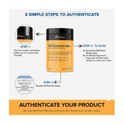 MyFitFuel L-Arginine Alpha-Ketoglutarate (AAKG) (1500 mg) 120 no.s