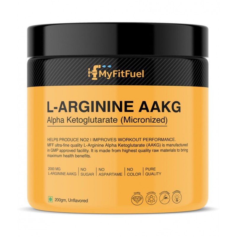 MyFitFuel L Arginine Alpha-Ketoglutarate (AAKG) 200 gm
