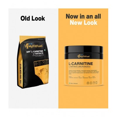 MyFitFuel L-Carnitine L-Tartrate (2000mg) Weight Management 200 gm Fat Burner Powder