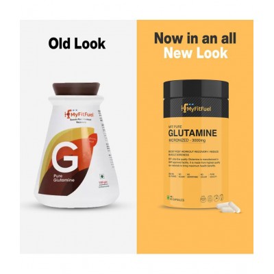MyFitFuel L-Glutamine (3000mg) 120 no.s