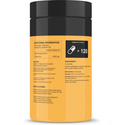 MyFitFuel L-Glutamine (3000mg) 120 no.s