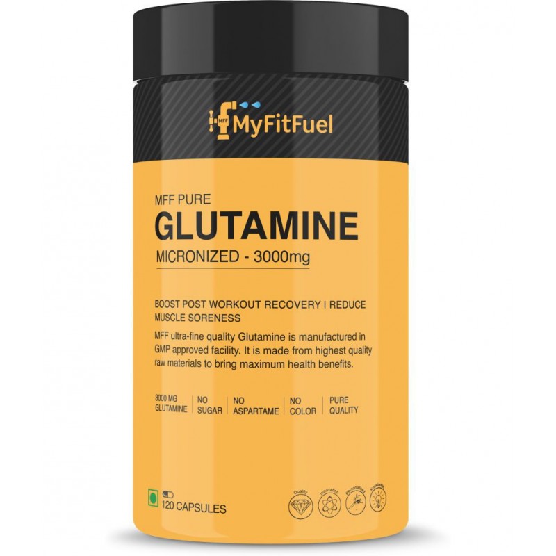 MyFitFuel L-Glutamine (3000mg) 120 no.s
