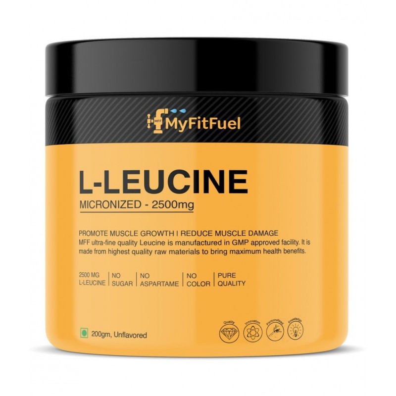 MyFitFuel L-Leucine (0.44 lbs) 200 gm  Unflavored 200 gm