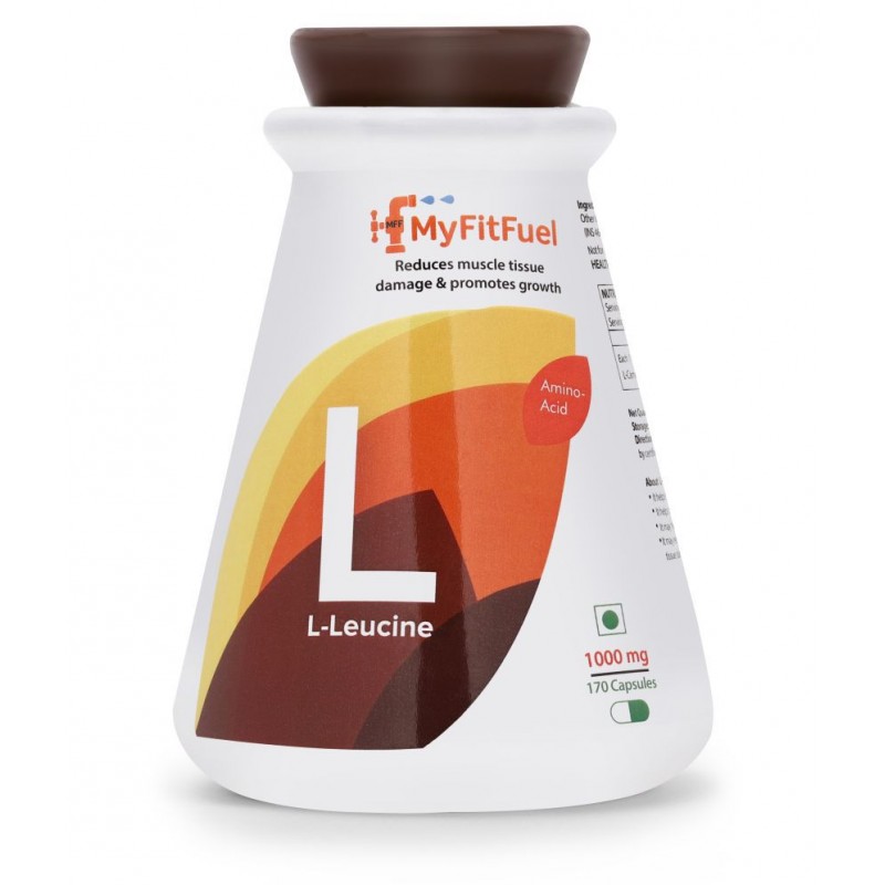 MyFitFuel L-Leucine (170 Capsules) 1000 mg 170 no.s