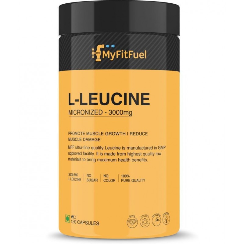 MyFitFuel L-Leucine (3000mg) 120 no.s
