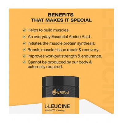 MyFitFuel L-Leucine (3000mg) 240 no.s