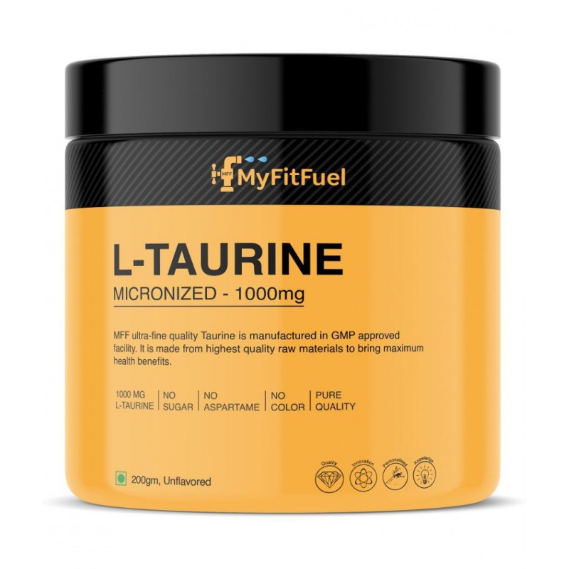 MyFitFuel L-Taurine 200 g, Unflavored 200 gm