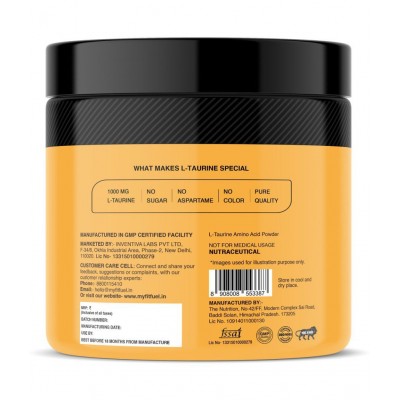 MyFitFuel L-Taurine 200 g, Unflavored 200 gm