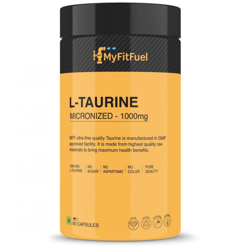 MyFitFuel L-Taurine (60 Capsules) 500mg 60 no.s